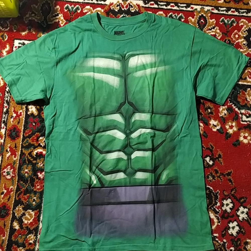 Men's Marvel Hulk Shirt Small